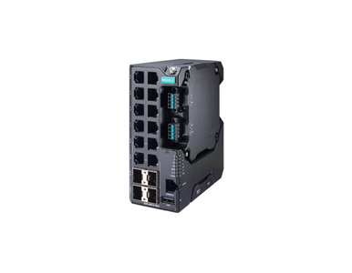 EDS-4012-4GC-HV-T - Managed Gigabit Ethernet switch with 8 10/100BaseT(X) ports, 4 10/100/1000BaseT(X) or 100/1000BaseSFP ports by MOXA