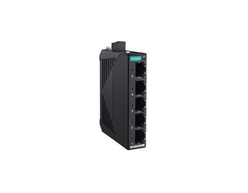 EDS-G2005-EL-T - 5-Port full gigabit Entry-level Unmanaged Switch, 5 Fast TP ports, -40 to 75°C by MOXA