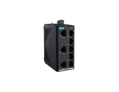 EDS-G2008-EL-T - 8-Port full gigabit Entry-level Unmanaged Switch, 8 Fast TP ports, -40 to 75°C by MOXA