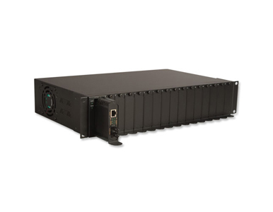 Advantech EIS-RACK-16 - Discontinued - MEDIA CONVERTER 19 INCH 2U RACK CHASSIS - Discontinued - 16 SLOTS by Advantech