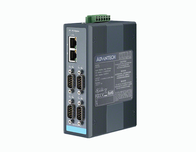Advantech EKI-1224I-CE - 4-port Modbus Gateway with wide temp. by Advantech