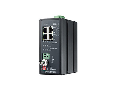 EKI-1751PI-R-AE - Industrial VDSL2 Ethernet Extender, PoE, Remote by Advantech/ B+B Smartworx
