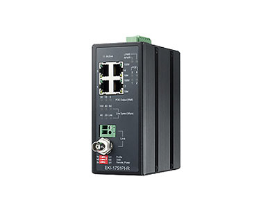 Advantech EKI-1751PI-R-AE - Industrial VDSL2 Ethernet Extender, PoE, Remote by Advantech