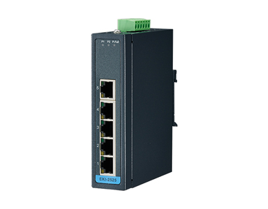 EKI-2525I-BE - 5-port 10/100Mbps Unmanaged FE Switch(WideTemp.) by Advantech/ B+B Smartworx