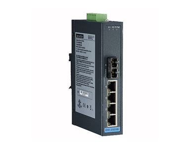 EKI-2525SI-AE - 4 + 1FX SC Single-Mode unmanaged Ethern by Advantech/ B+B Smartworx