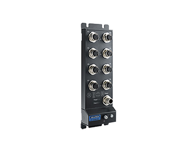Advantech EKI-2528I-M12-AE - 8-port M12 Unmanaged Ind. Ethernet Swit by Advantech