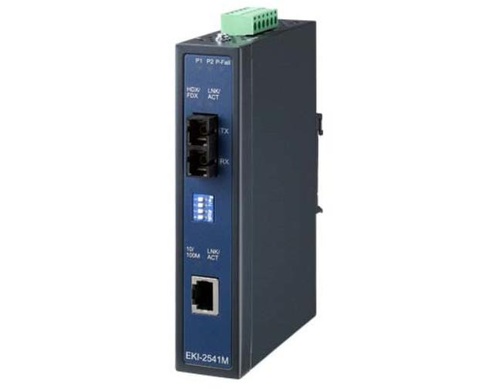 EKI-2541M-BE - Media Converter, 100Mbps, Multimode 1310nm, 2km, SC by Advantech/ B+B Smartworx
