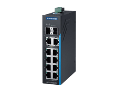 Advantech - 8FE+ 2Combo Industrial Unmanaged Switch by Advantech
