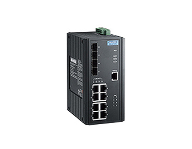 Advantech EKI-2712G-4FPI-AE - 8GE + 4SFP Unmanaged PoE w/Wide Temp by Advantech