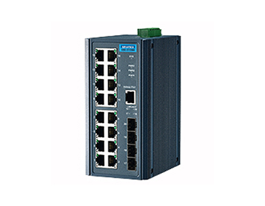 Advantech EKI-2720G-4F-AE - 16G+4SFP Port Unmanaged Ethernet Sw by Advantech