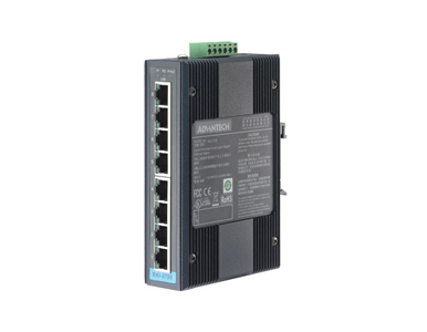 Advantech EKI-2728-CE - *Discontinued* - 8-port Ind. Unmanaged GbE Switch by Advantech