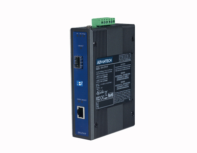 EKI-2741FI-BE - Giga Ethernet to SFP Fiber Converter W/T by Advantech/ B+B Smartworx