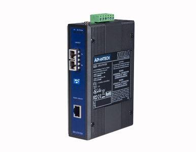 EKI-2741SX-BE - Giga Ethernet to 1000Base-SX Fiber Converter by Advantech/ B+B Smartworx