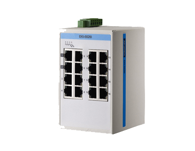 EKI-5526I-AE - ProView,16-port 10/100Mbps Ind.Switch,-40~75 degree C by Advantech/ B+B Smartworx