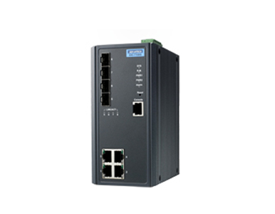 EKI-7708E-4F-AE - 4FE + 4SFP Managed Ethernet Switch by Advantech/ B+B Smartworx