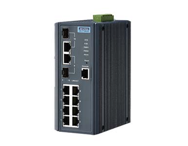 Advantech - 8G + 2G Combo Managed switch by Advantech