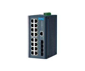 EKI-7720E-4F-AE - 16FE+4SFP Port Managed Ethernet Switch by Advantech/ B+B Smartworx