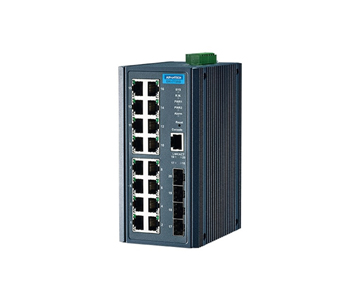 Advantech EKI-7720G-4F-BE - 16G+4SFP Port Managed Ethernet Switch by Advantech