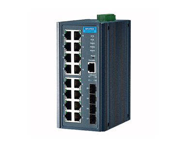EKI-7720G-4FI-AU - 16G+4SFP Port Managed Ethernet Switch W by Advantech/ B+B Smartworx