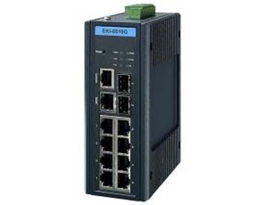 Advantech - 8G + 2G SFP Managed TSN Switch by Advantech