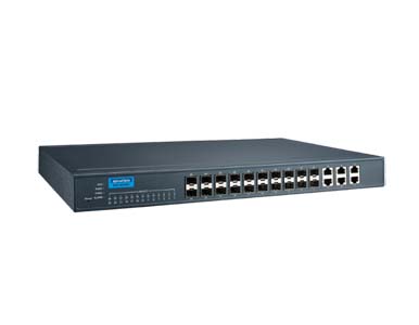 Advantech - 6GE+20G SFP Port Managed Switch , AC/DC by Advantech