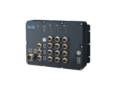 Advantech EKI-9512-C0IDW10E - *Discontinued* - Train Switch 12* M12 X 1G Port WV by Advantech