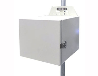 ENC-AL-12x14x15 - Weatherproof Aluminum Ground Mount Enclosure (ENC-AL-12x14x15) by Tycon Systems