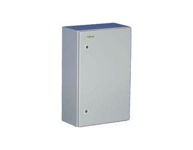 Tycon Systems ENC-ST-23x14x12 - Steel Outdoor Enclosure with tamper proof locking door. 23x14x12 inside, pole/wall mountable. In by TYCON SYSTEMS