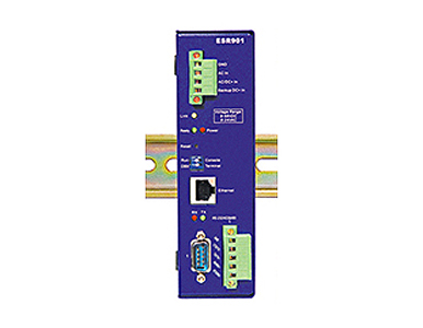 Advantech ESR901 - 1 PORT ETH SERV DIN & WIDE POW by Advantech