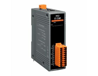 ICP DAS ET-2268 - Ethernet I/O Module with 4-ch Form A and 4-ch Form C Signal Relay Output. by ICP DAS
