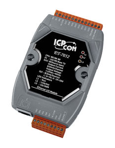 ICP DAS ET-7052 - 8 points of isolated Source Open Collector Output and 8 points of Isolated Input by ICP DAS