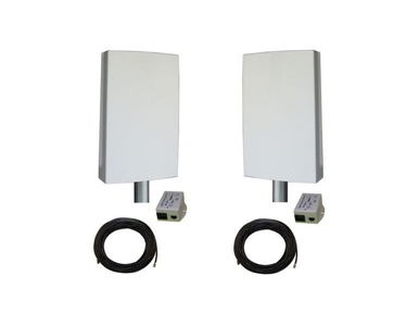Tycon Systems EZBR-0214HD+ - EZ-Bridge LT2 HD+ Industrial Strength PtP Bridge System- Plug and Play 2.4GHz, 802.11bg/n, 250mW. S by TYCON SYSTEMS