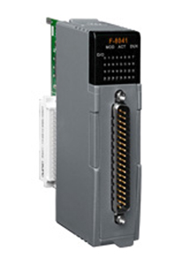 F-8041 - Digitial Output Module, 32 points, sink, 0.1A / point, Isolated, one COM for all DO, LED display by ICP DAS