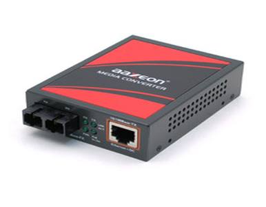 Antaira FCU-1802P-SC-S30 - 10/100TX To 100FX PoE Media Converter, Single-Mode 30KM, SC Connectors by ANTAIRA