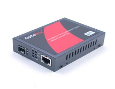FCU-3002A-SFP-DR - 10/100/1000TX to 100/1000BASE-X Dual Rate Media Converter w/SFP Slot by ANTAIRA