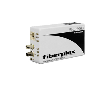 FOI-4110-W-ST - Isolator  Media Converter for 10  100Base-T Ethernet  100Base-FX, multimode ST optics by PATTON