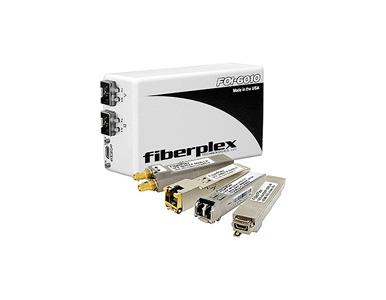 Patton FOI-6010 - Isolator, Flexible Interface Dual SFP/SFP+, MSA Compliant, up to 12.5 Gbps, uFAC USB control, Power Options So by PATTON