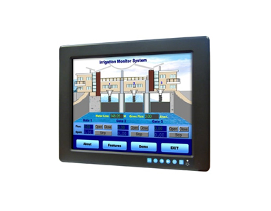 Advantech FPM-3121G-R3BE - 12.1' XGA WT Ind. Monitor w/ Resistive TS by Advantech