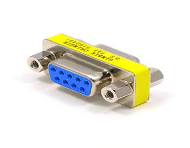 Antaira GC-F09F09-N - Mini Gender Changer DB9 F/F Null Modem by ANTAIRA