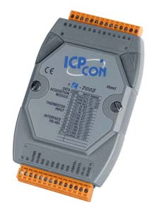 I-7005 - 8-channel Thermistor Input and 6-channel Alarm Output Module by ICP DAS
