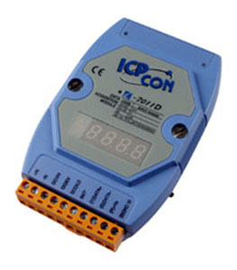 I-7011PD - Thermocouple Input module with Display by ICP DAS