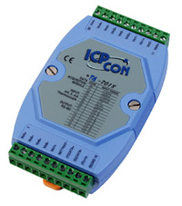 I-7018 - 8-channel thermocouple input module by ICP DAS