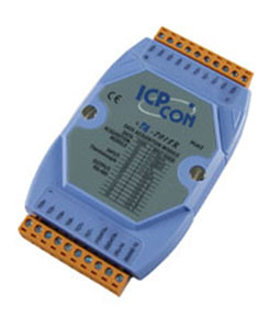 I-7018R - 8-channel thermocouple input module with high Voltage protection by ICP DAS