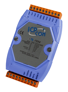 I-7024 - 4-channel 14-bit analog output module by ICP DAS