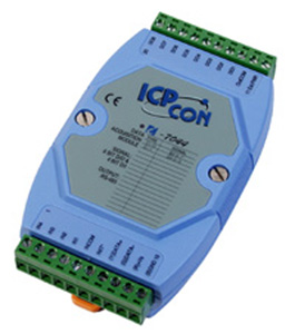 I-7044 - 4 Isolated digital input & 8 output module by ICP DAS