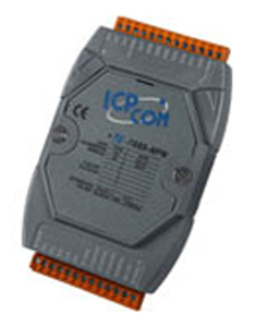 ICP DAS I-7055-NPN - 8-channel Isolated Digital Input and 8-channel Sink Type Isolated Digital Output Module by ICP DAS