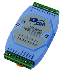 ICP DAS I-7055 - 8-channel Isolated Digital Input and 8-channel Isolated Digital Output Module by ICP DAS