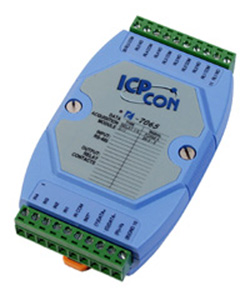 I-7065 - 5 Power relay output and 4 Isolated Input module by ICP DAS