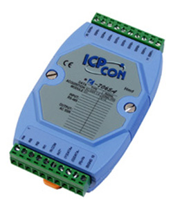 I-7065A - 5 AC-SSR relay output and 4 Isolated Digital Input module by ICP DAS