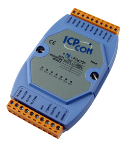 ICP DAS I-7067D - I-7067 with LED display by ICP DAS